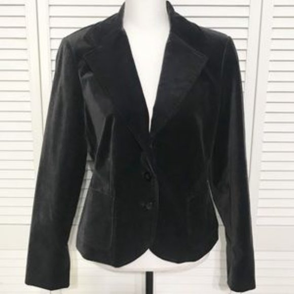 Style & Co black velvet Blazer - Picture 6 of 6